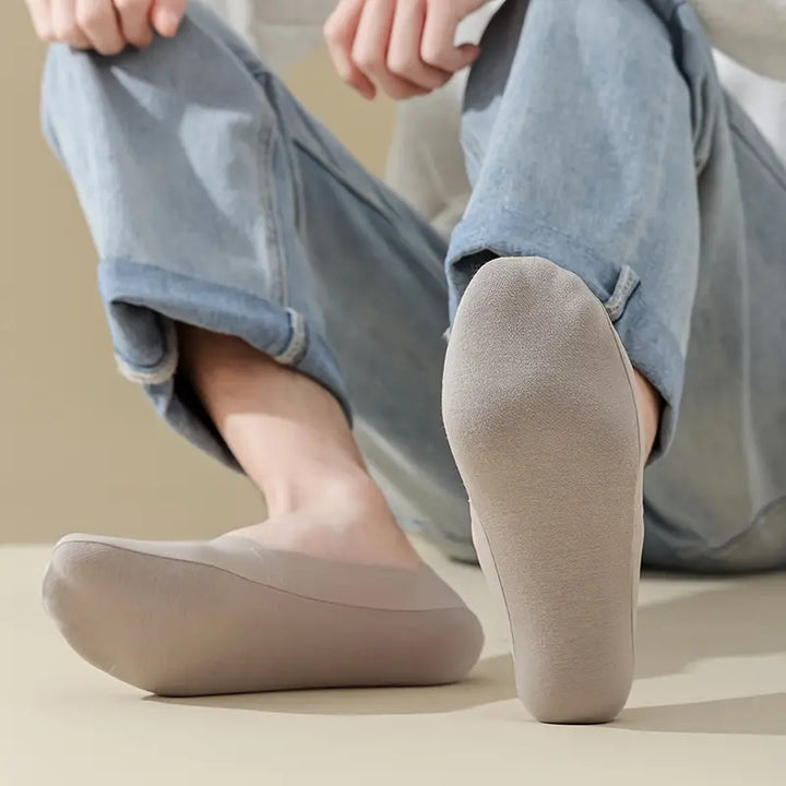 Premium Imported Plain No-Show Socks