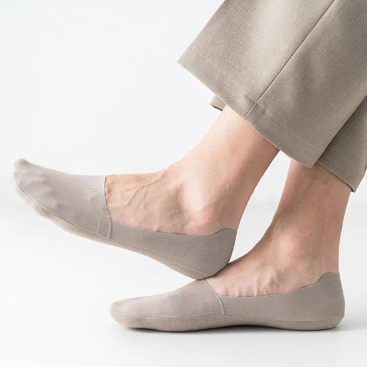 Premium Imported Plain No-Show Socks