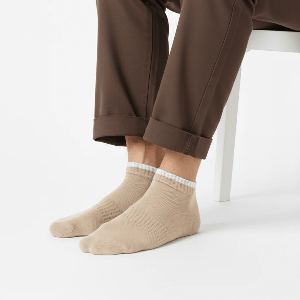 Double elastic Ankle Length Socks