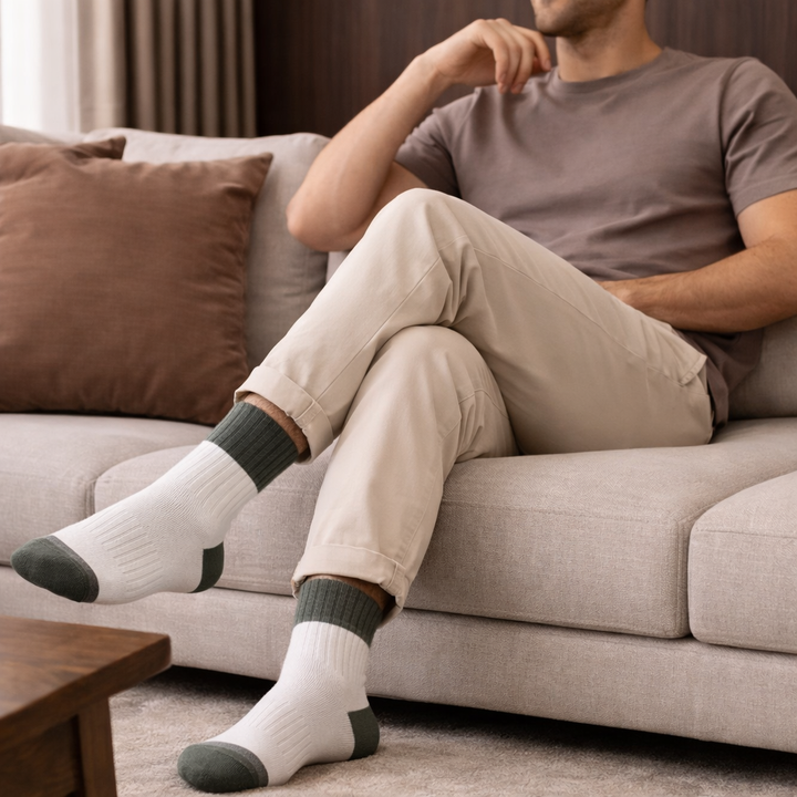 Casual Striped Cotton Socks Edition