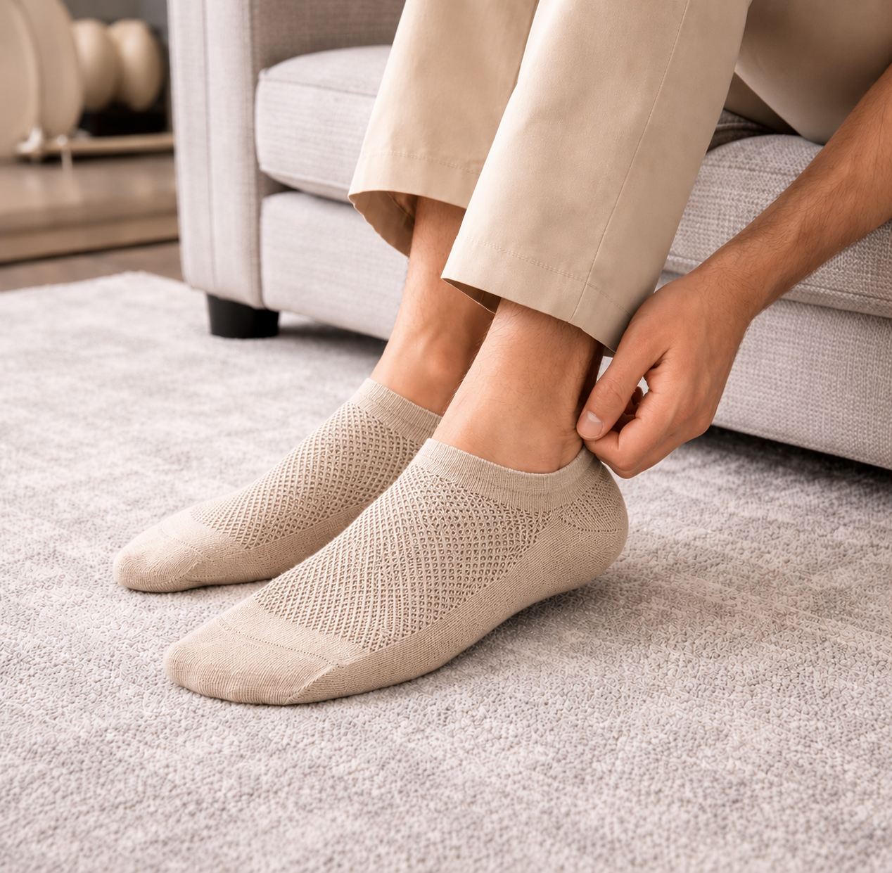 PureComfort 2.0 Breathable Socks Edition - BELGE