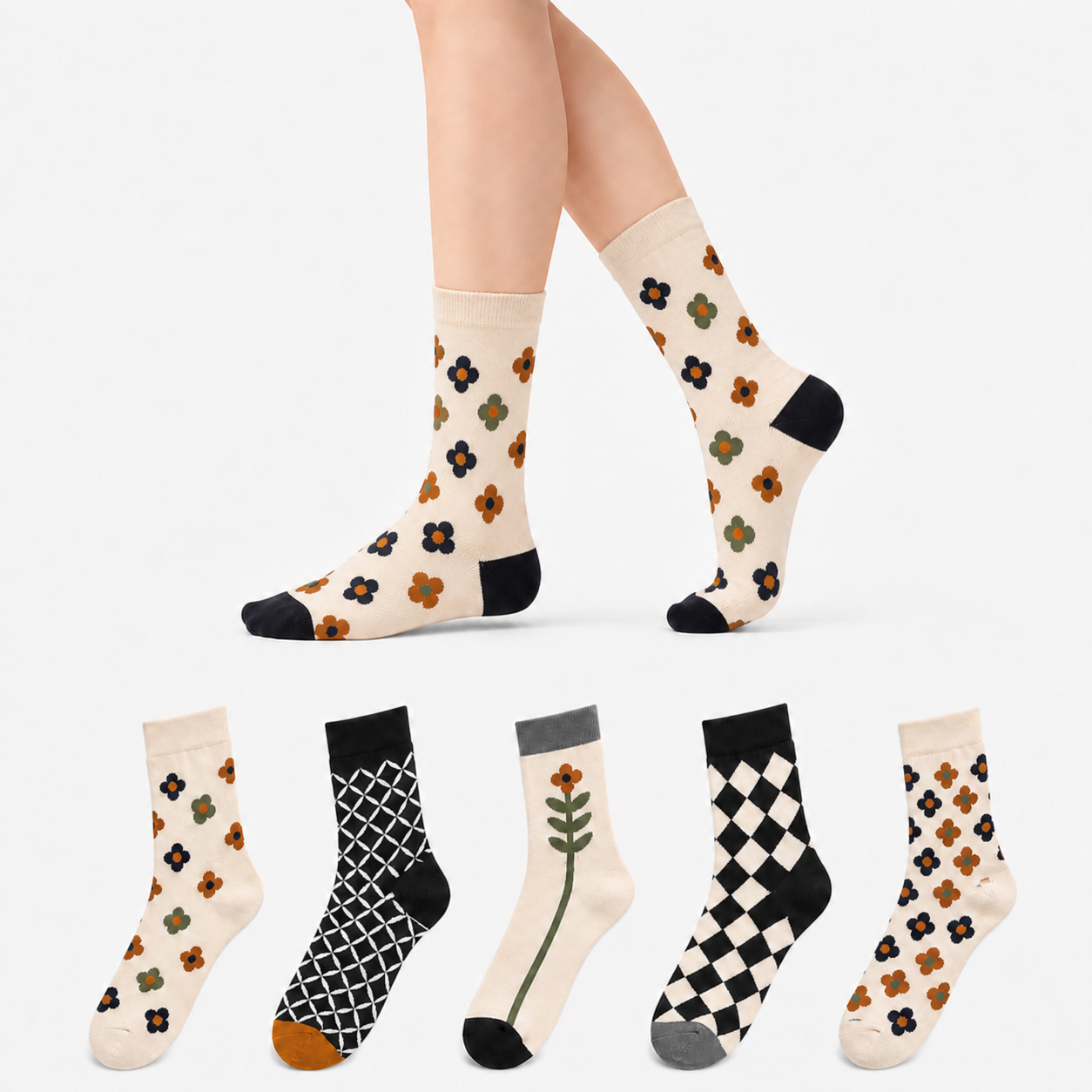 Flower Edition Women Socks