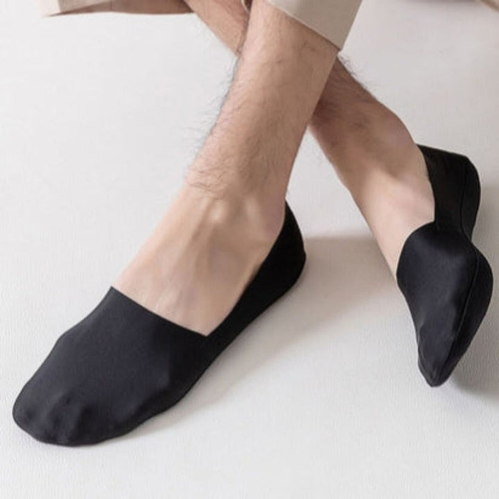 Premium Imported Plain No-Show Socks