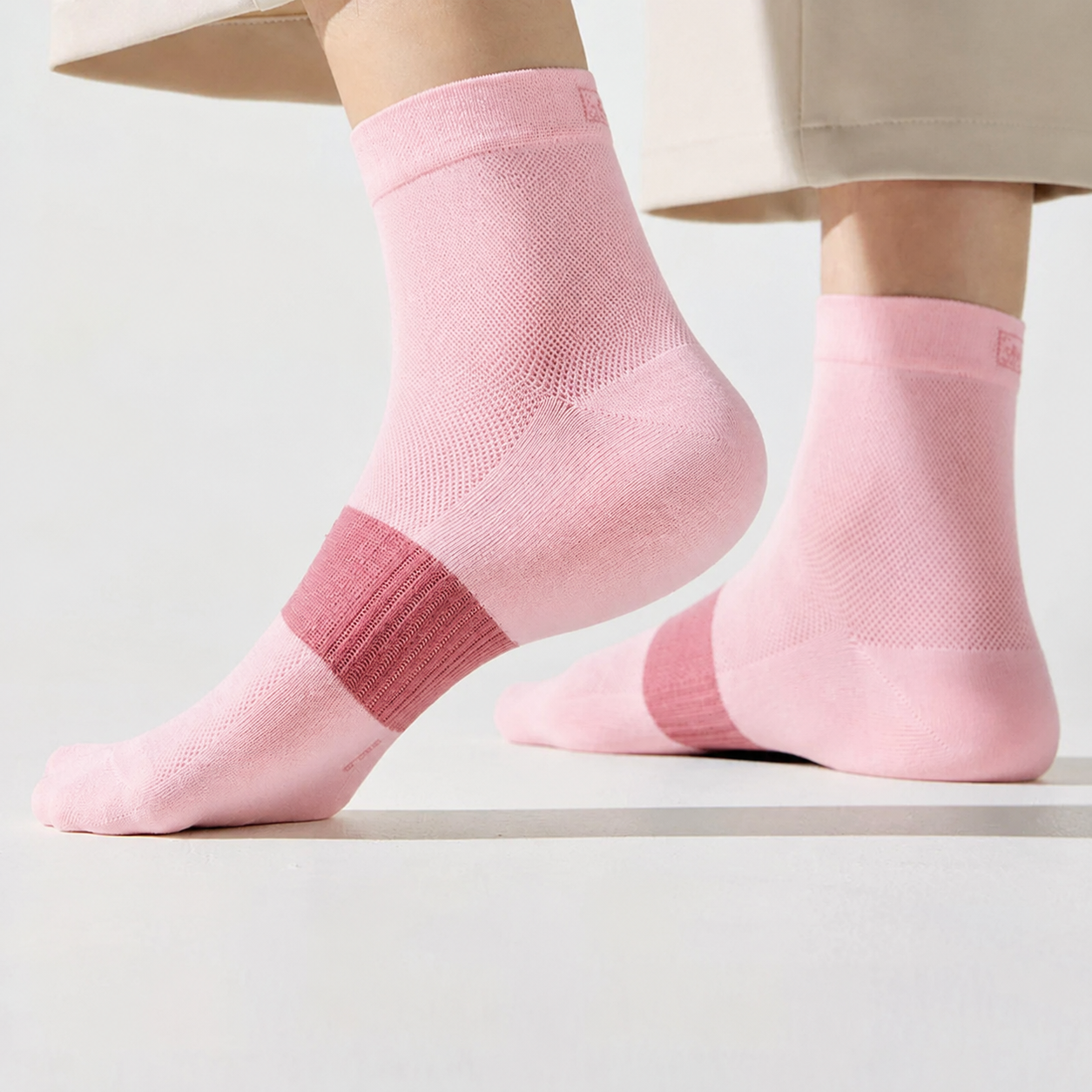 Flow360 Ankle Length Socks Edition - PINK