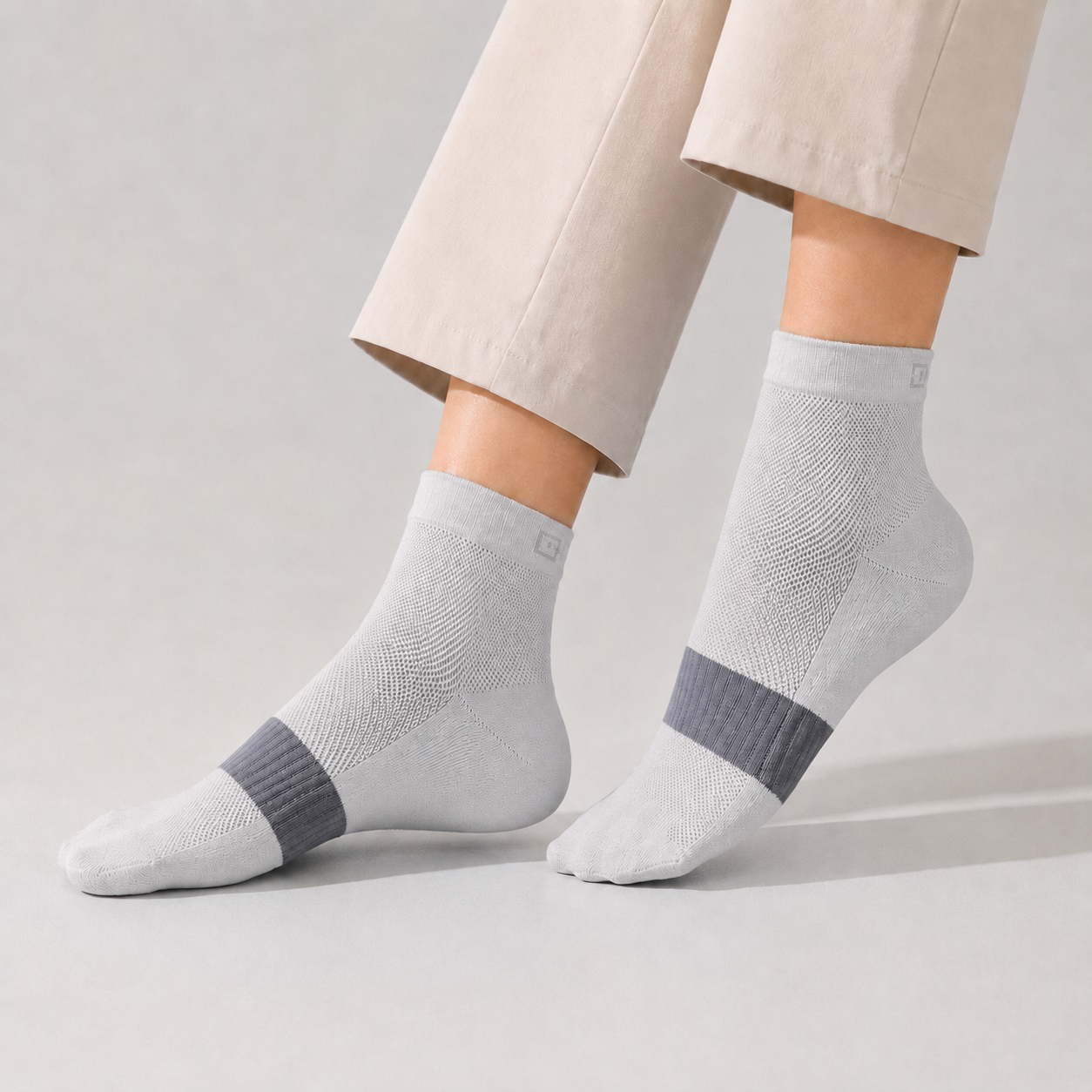 Flow360 Ankle Length Socks Edition - GRAY