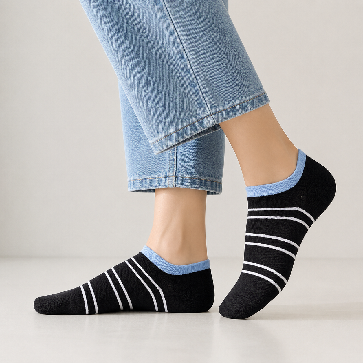 AirLiner Women Socks Edition - BLACK (W)