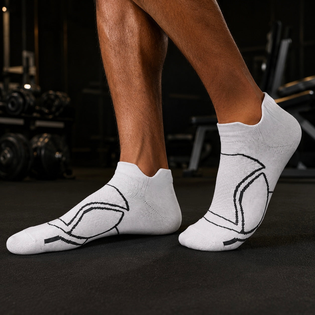 Pulse Running Sports Socks - WHITE