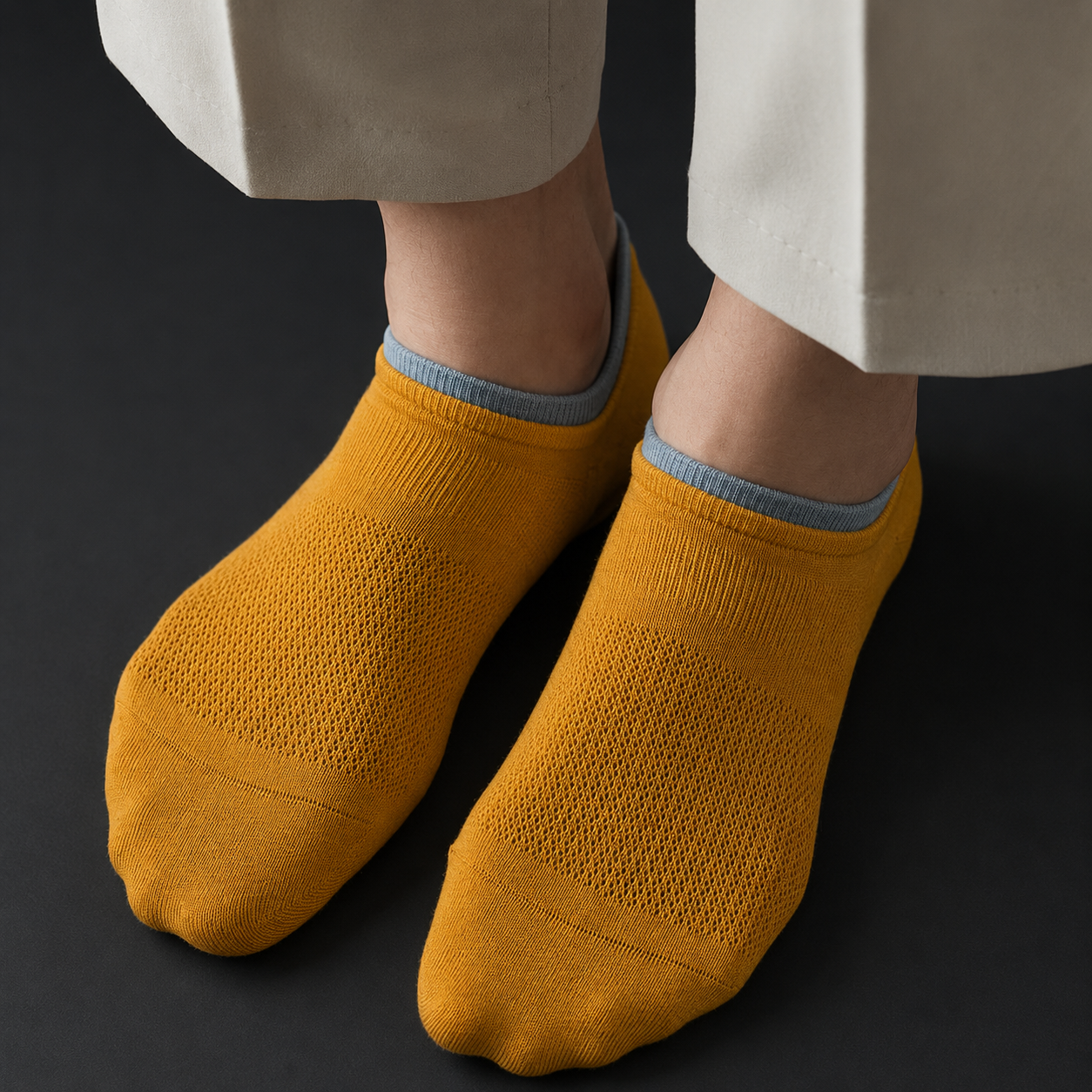 Premium DualGrip Socks - YELLOW