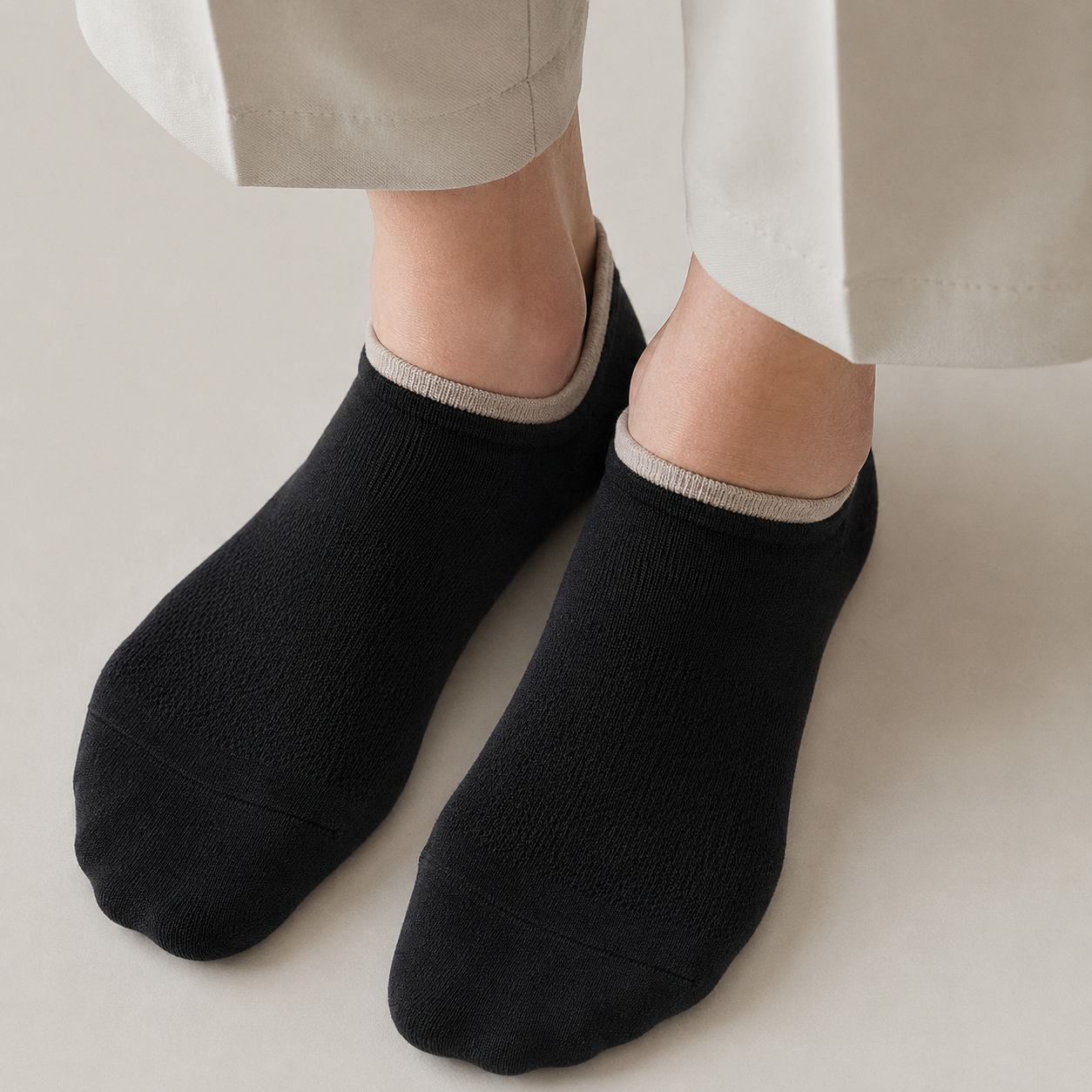 Premium DualGrip Socks - BLACK