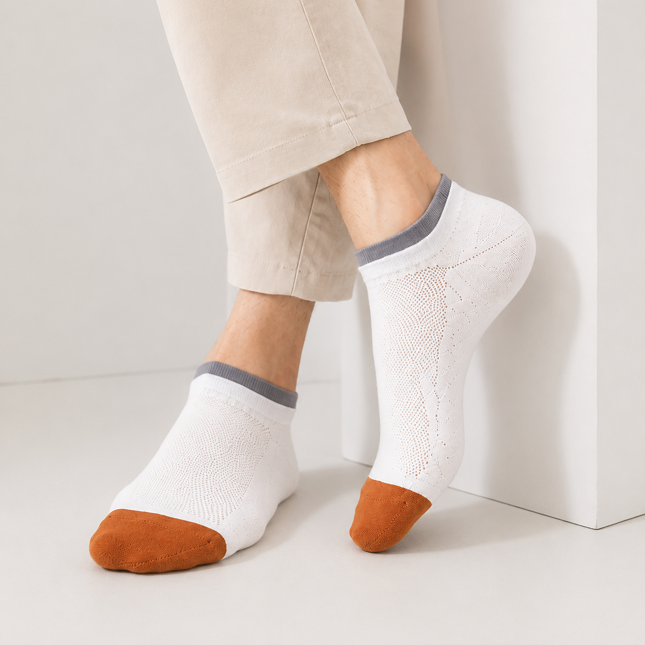 DualGrip 4.0 socks - WHITE