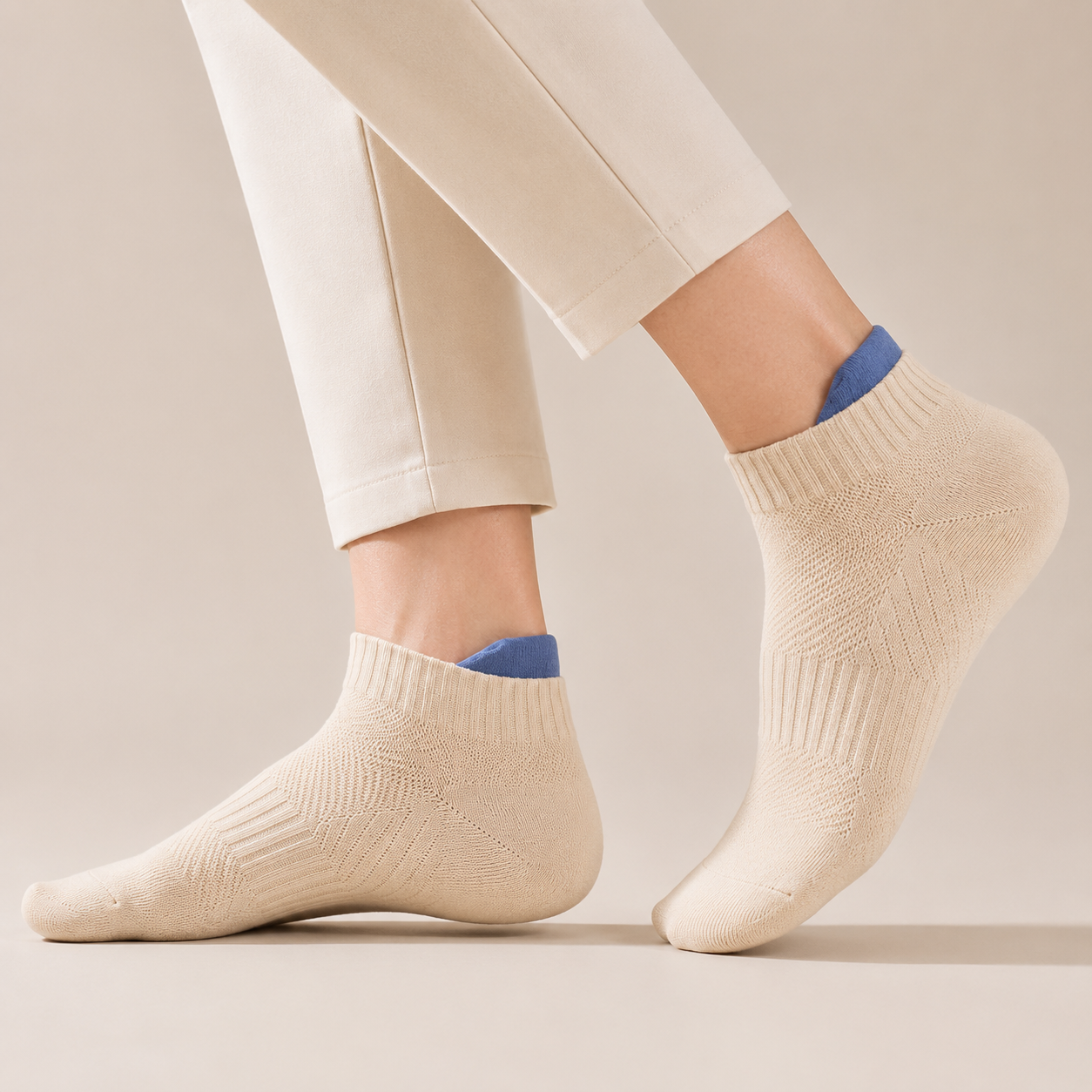 Traditional Comfort Edition Socks - BEIGE