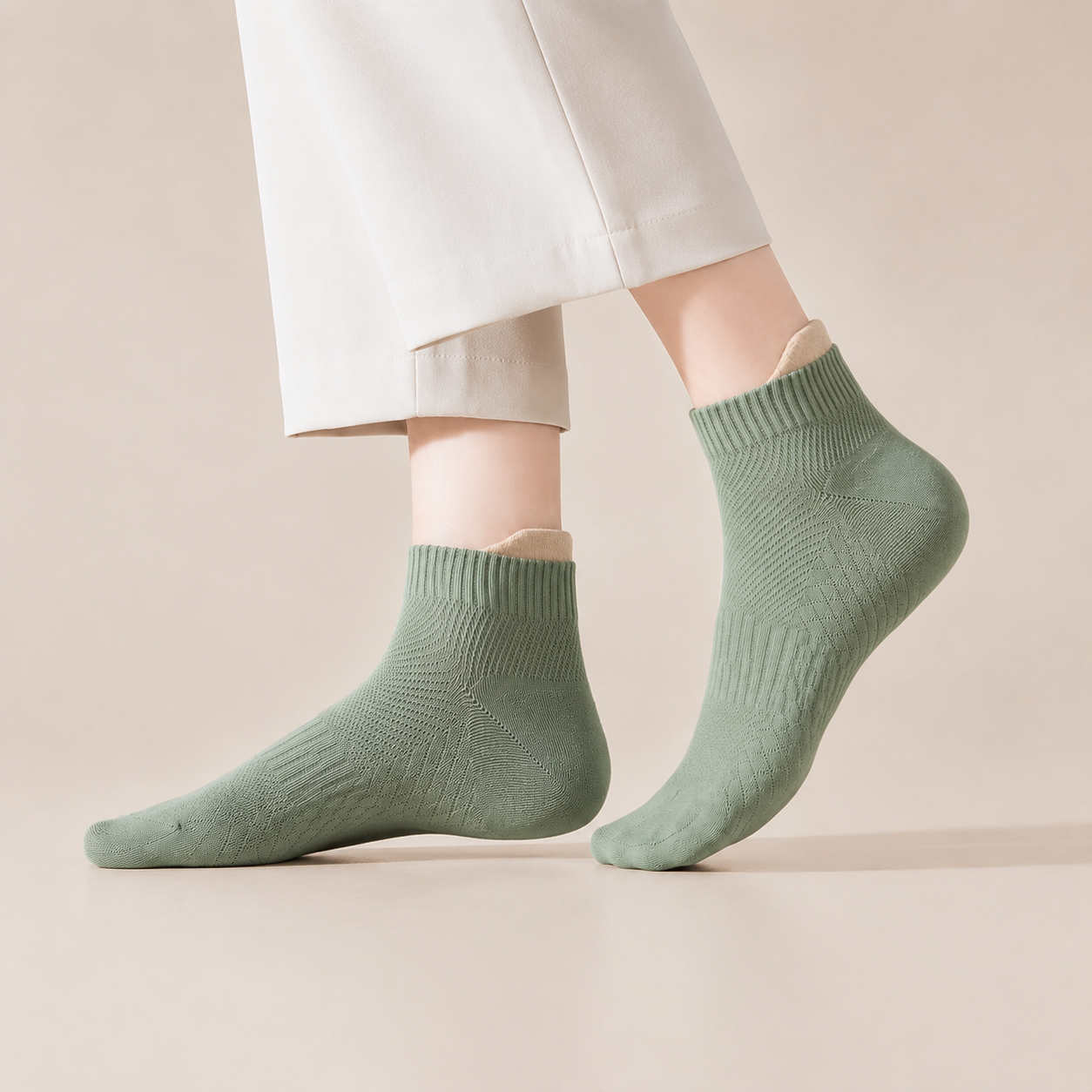 Traditional Comfort Edition Socks - GREEN