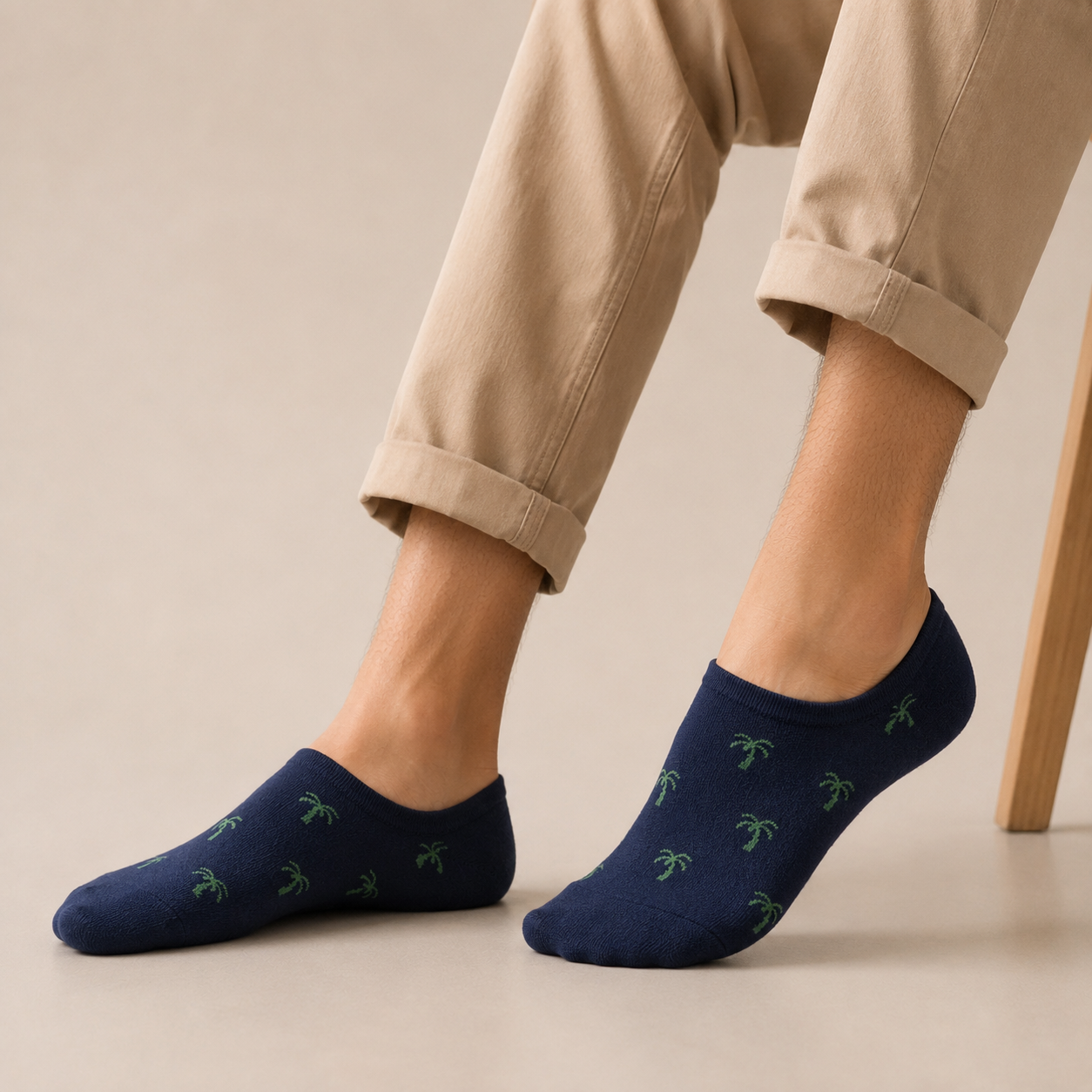 Island Steps Invisible Socks