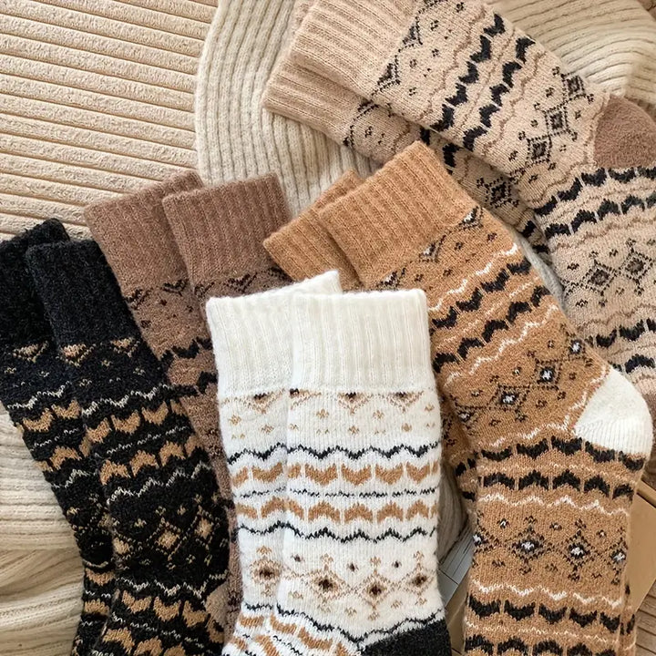 Chroma Edition Thick & Warm Terry Cotton Socks