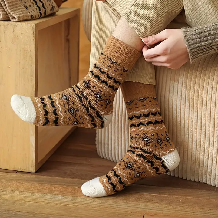 Chroma Edition Thick & Warm Terry Cotton Socks