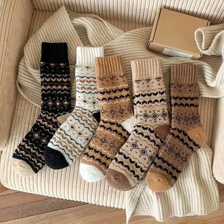 Chroma Edition Thick & Warm Terry Cotton Socks