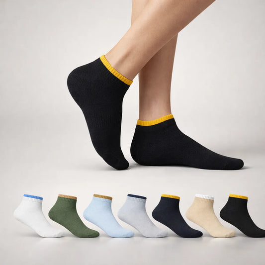 Double elastic Ankle Length Socks