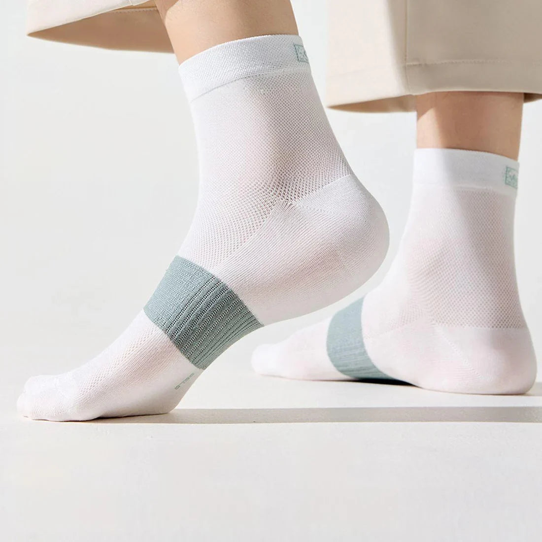 Flow360 Ankle Length Socks Edition - WHITE
